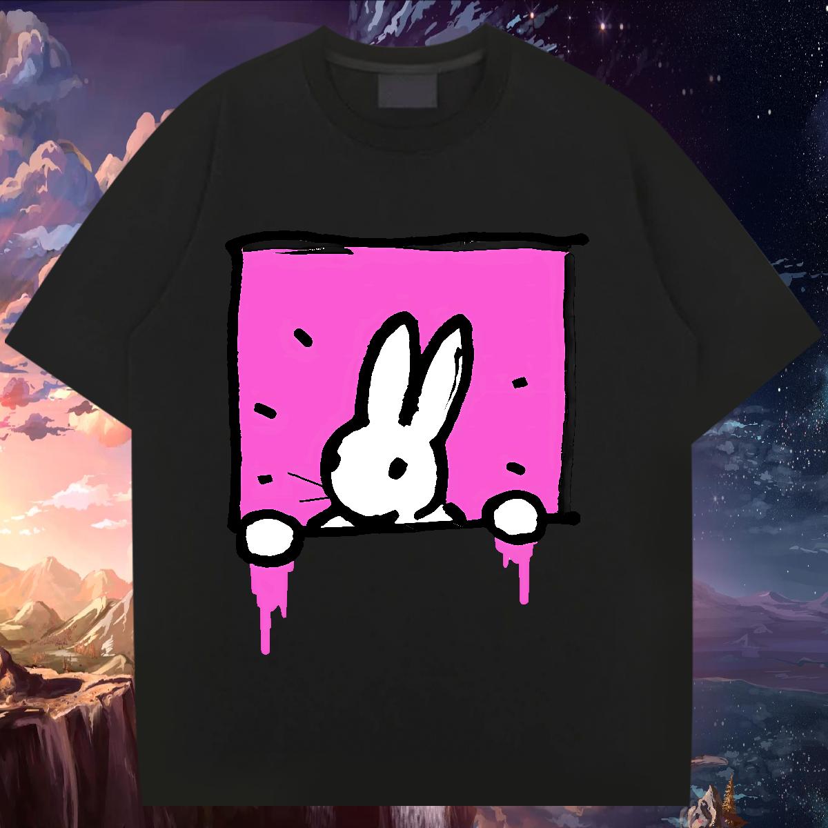 Classic Men Clothes T-Shirt Cotton Breathable Soft Spring Summer T Shirts Men Anime Print Wholesale Tops Shirt