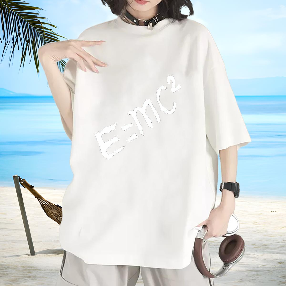 Cotton Breathable Short Sleeve T shirt Fashion Casual Home Outdoor Lady T shirt Anime Oversized Comfortable Wear