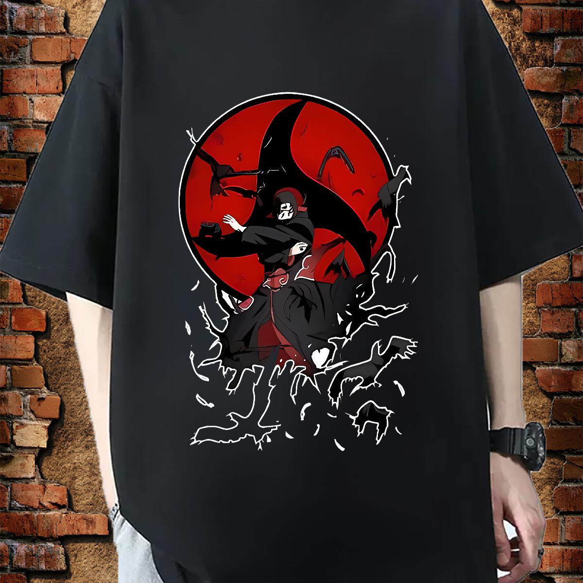 Stylist T Shirts Men Custom Anime Men Tshirts Daily Wear Breathable Crew Neck Cotton High Quality Tee Shirt