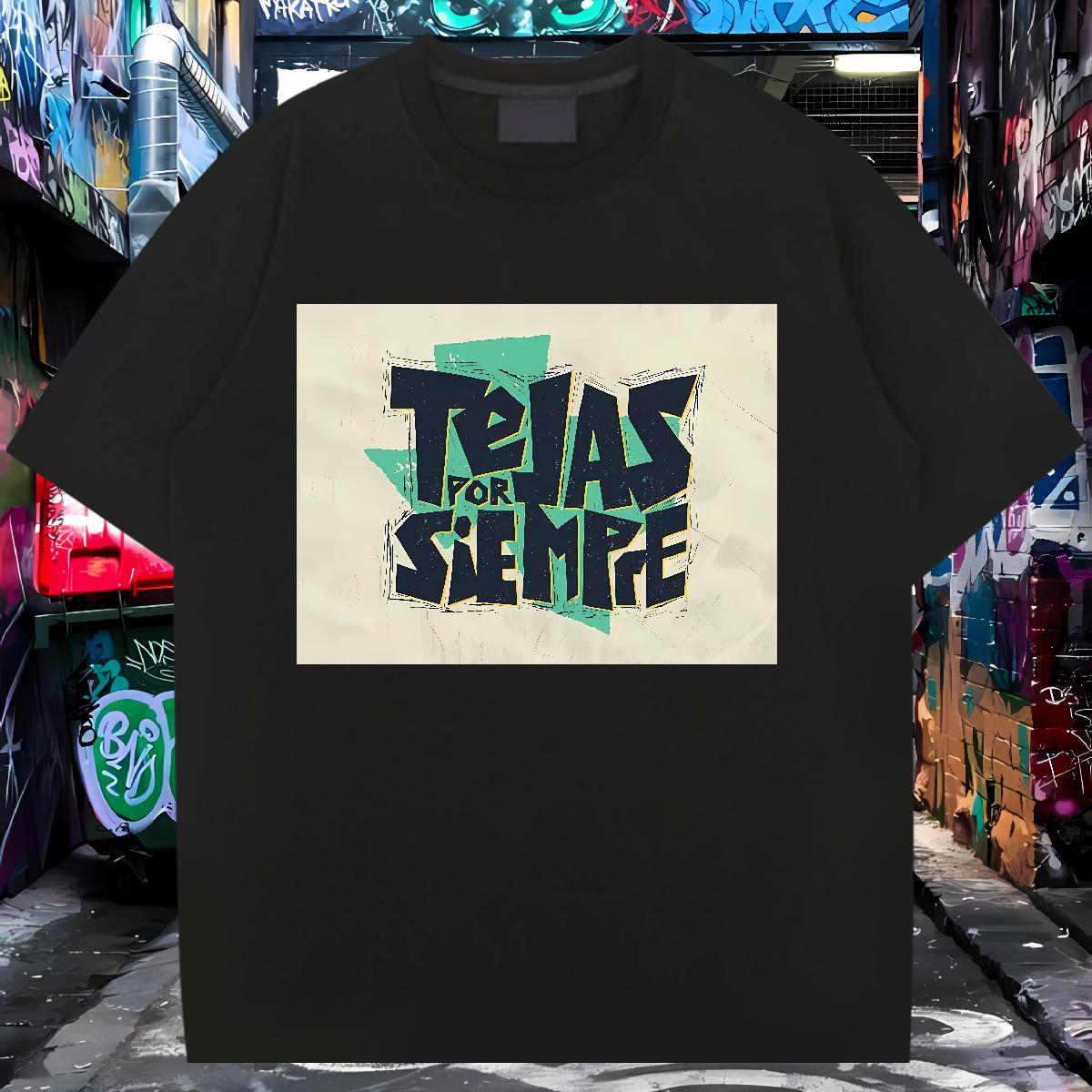 2024 DIY Mens T Shirts DIY Printed Couples T Shirts Hip Hop Street 180g Cotton Comfortable Top Tees