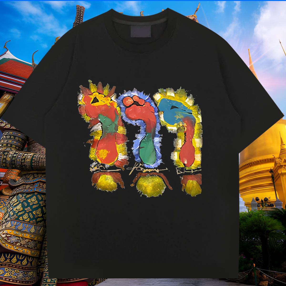 DIY Customized T-Shirts Customized Print Spring Summer Couples T Shirts Cotton Breathable Soft 5A