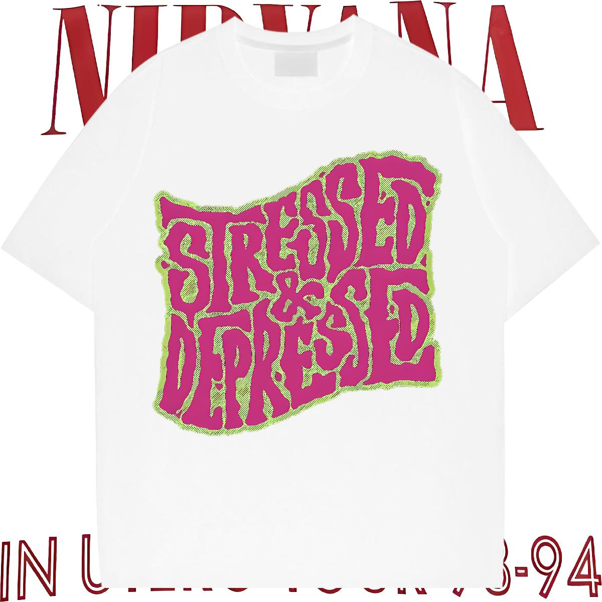 Stylist T-Shirts for Men Anime Print Men Clothes T-Shirt Hip Hop Street Cotton Breathable Short Sleeve High Quality Tees Shirts