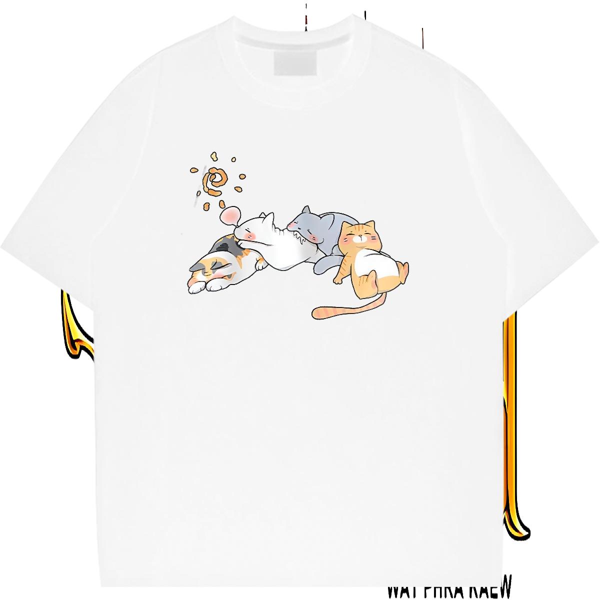 DIY T Shirt For Woman Breathable Crew Neck Cotton Casual Women Tees Graphic Female Top Tees