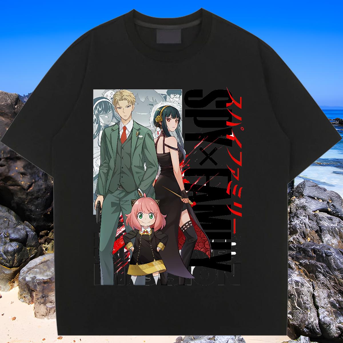 Fashion T-Shirts Cotton Breathable Short Sleeve Casual Daily Wear Unisex Tshirts Cartoon Print Comfortable Tops Tees