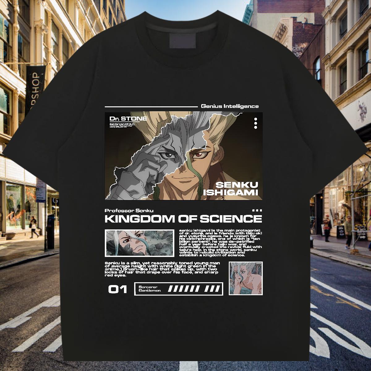 Custom T shirt Anime Print Casual Couples T Shirts Breathable Crew Neck Cotton Cool