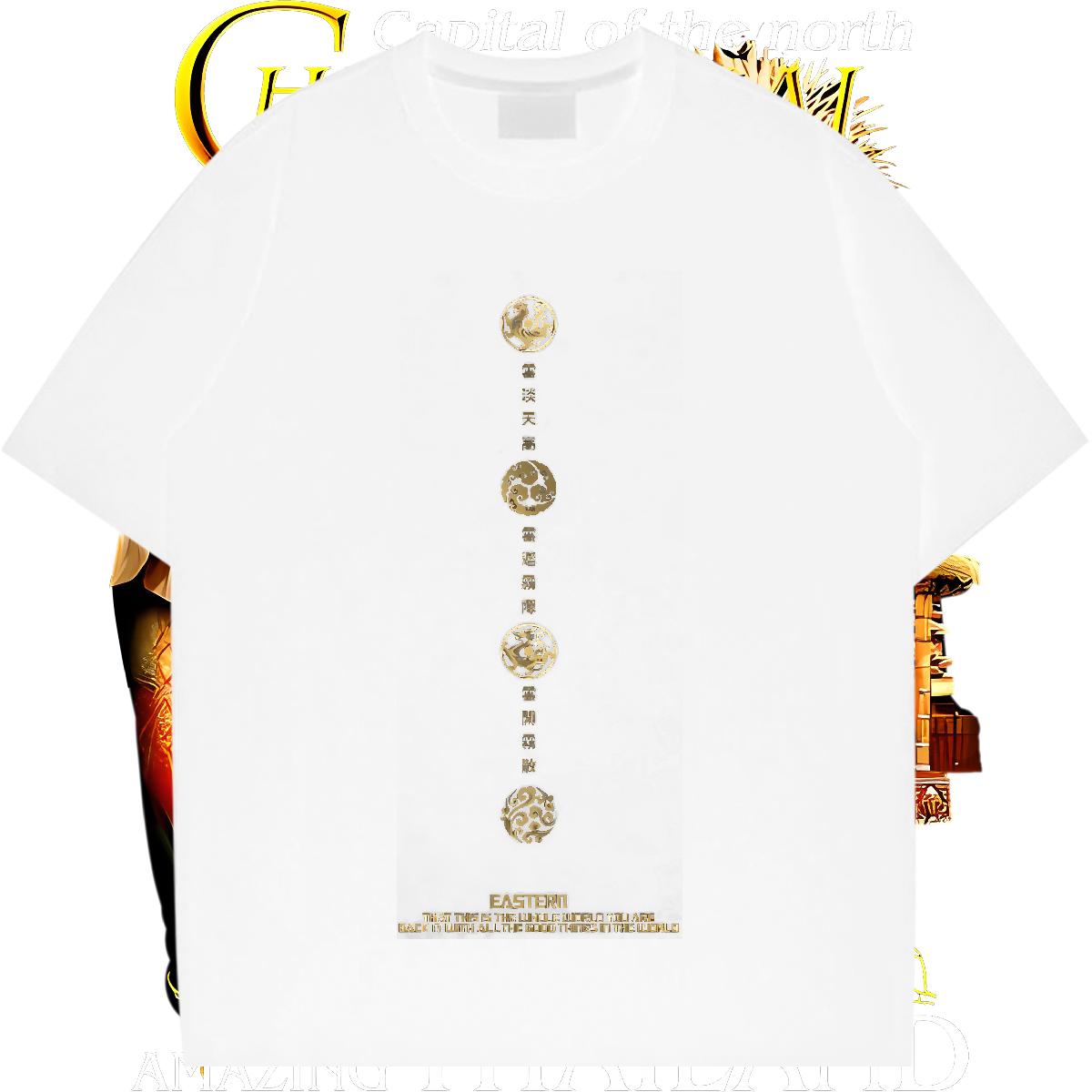 Classic T-Shirts Casual Beach Short Sleeve Cotton O-Neck Men Tshirts Wholesale DIY Printed Polos