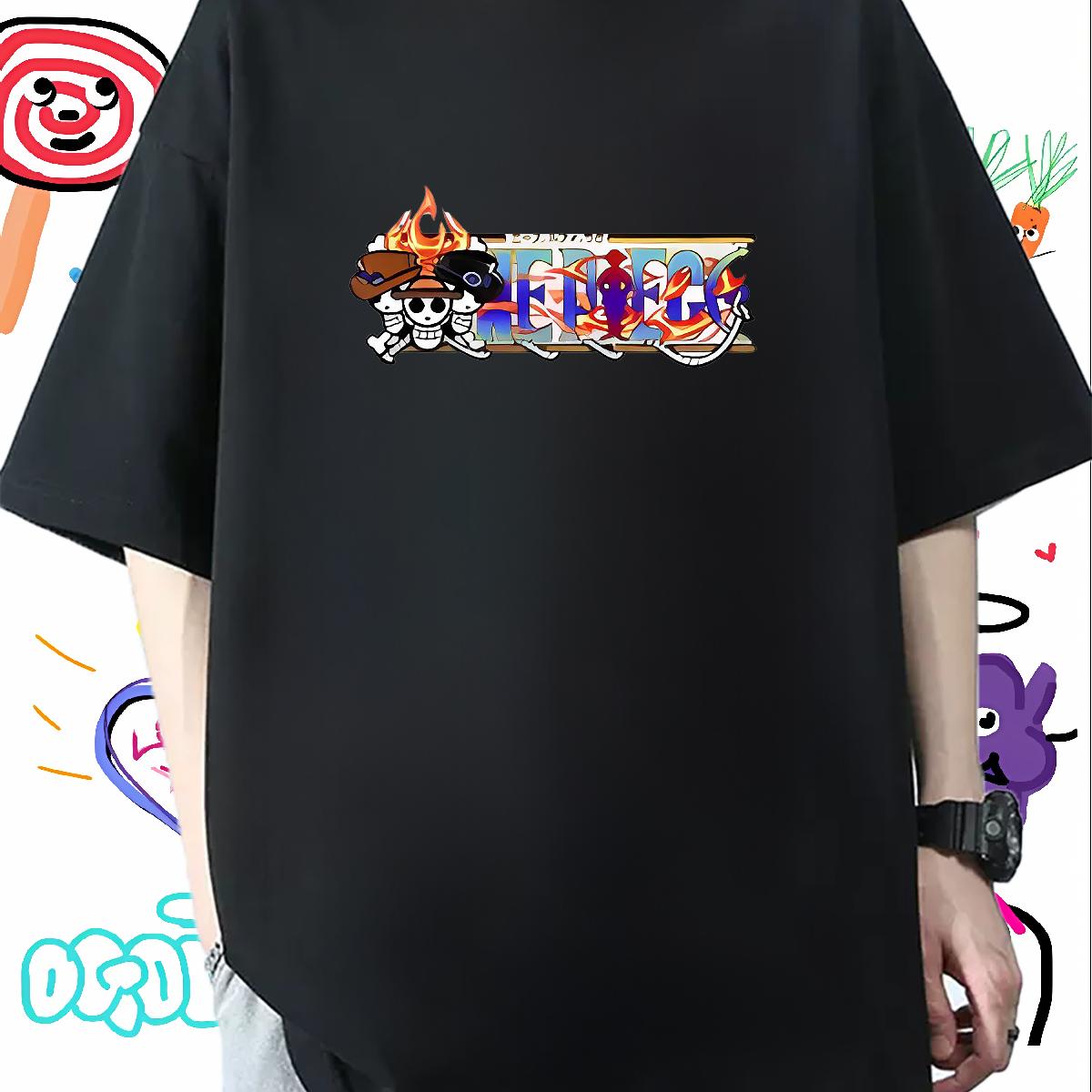 Popular Men T Shirts Street Casual Round Neck Short Sleeve Men Tops Tees Classic Plus Size Custom Tshirts