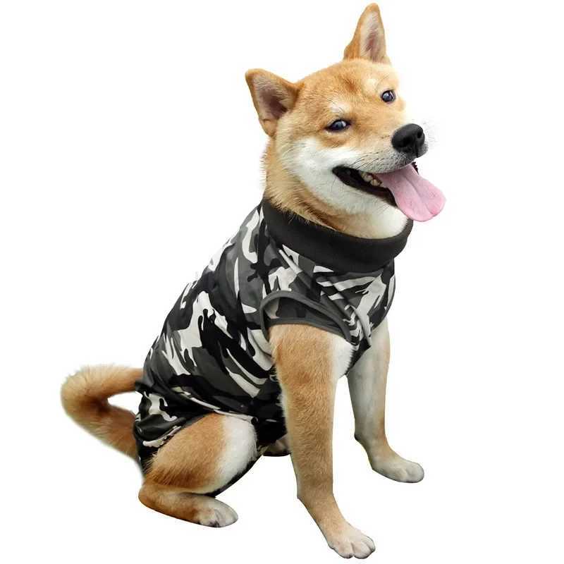 Breathable Pet Sterilization Suit Dog Surgery Recovery Clothes for Small Large Dogs Anti-Licking Puppy Cats Vest Bulldog CostumeM240713