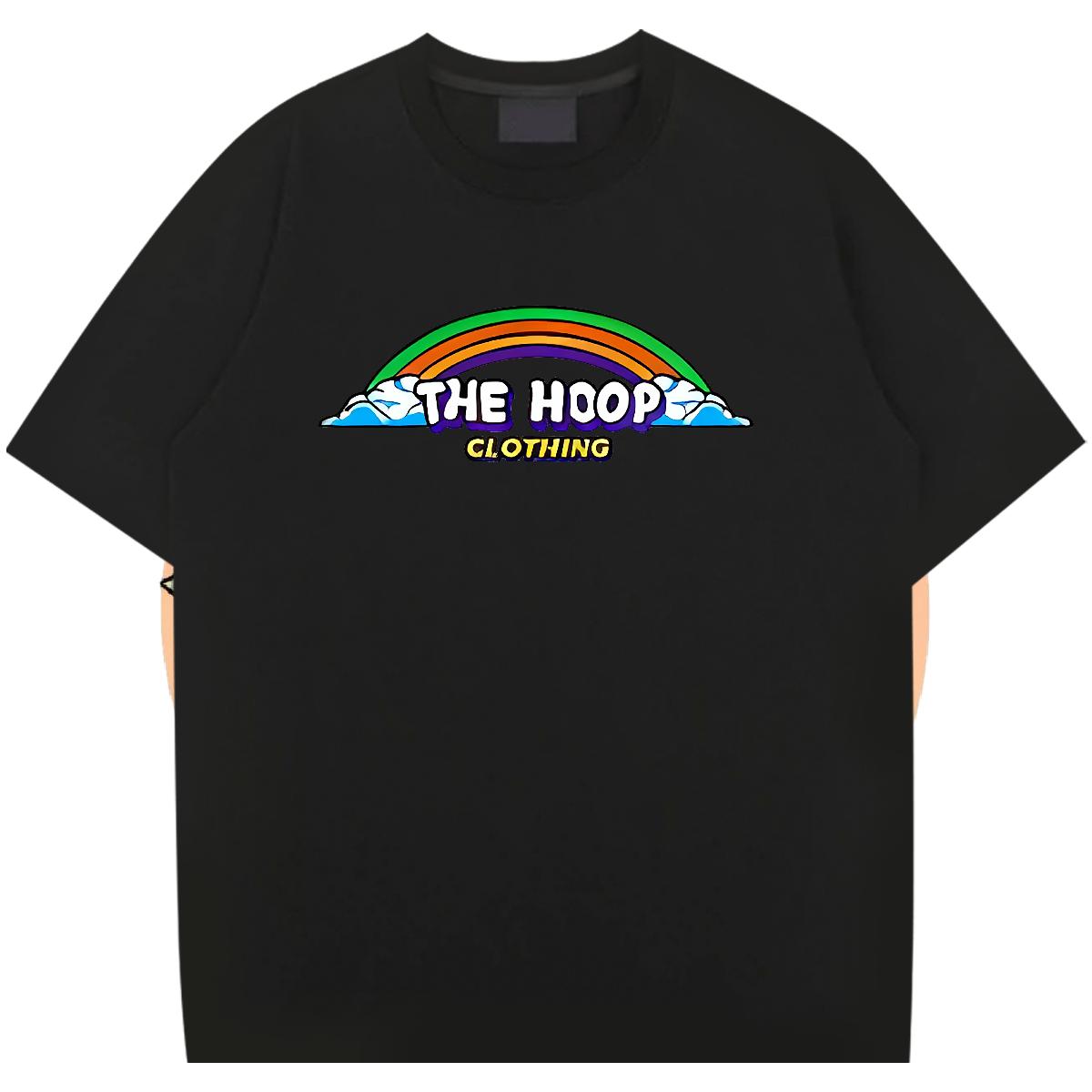 Classic Mens T Shirts Cartoon Printing S-3XL Beach Men Tops Tees Cotton Breathable Short Sleeve Cool Design