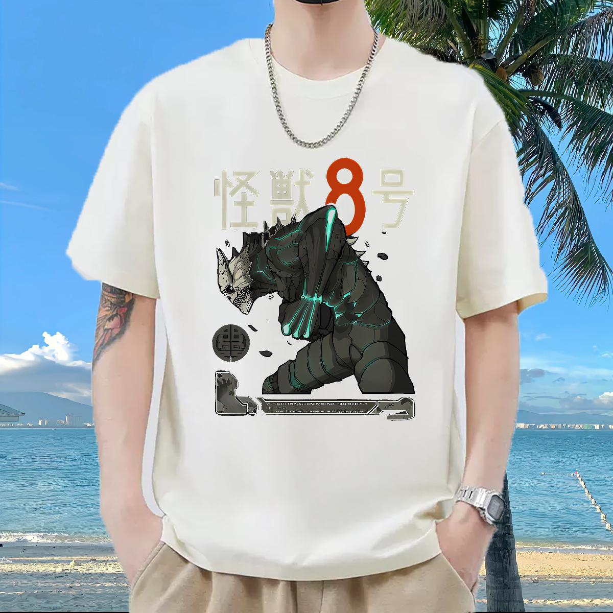 Fashion Casual Mens T Shirts Oversized S-3XL Home Outdoor Tshirts Breathable Crew Neck Soft