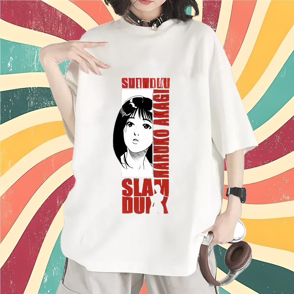 Loose T-Shirts for Women Cotton Comfortable Tops Shirt Daily Outfit Casual New Woman Tshirt Skull