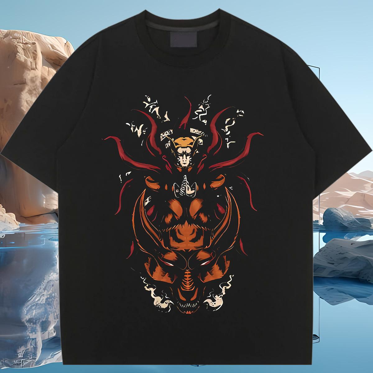 2024 DIY T-Shirts Cotton Breathable DIY Anime Printed Top Tees Casual Daily Wear Unisex Women Tees