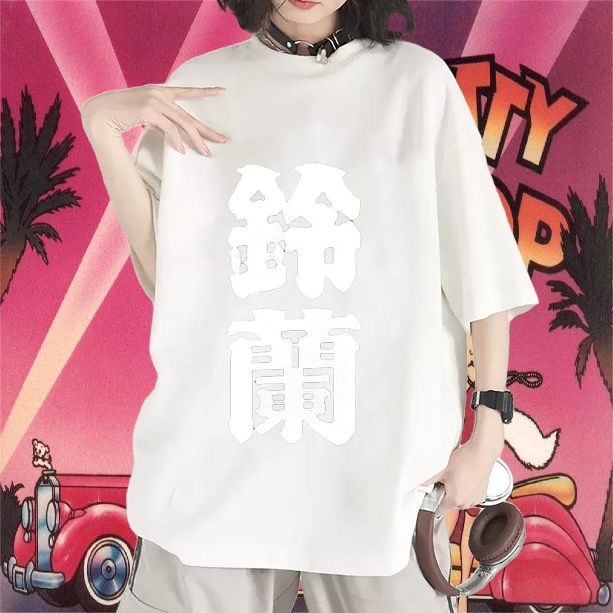 Factory Direct Womens T Shirts Cotton O Neck Short Sleeves DIY Anime Tops Tees Hip Hop Street 5A Unisex Tshirts