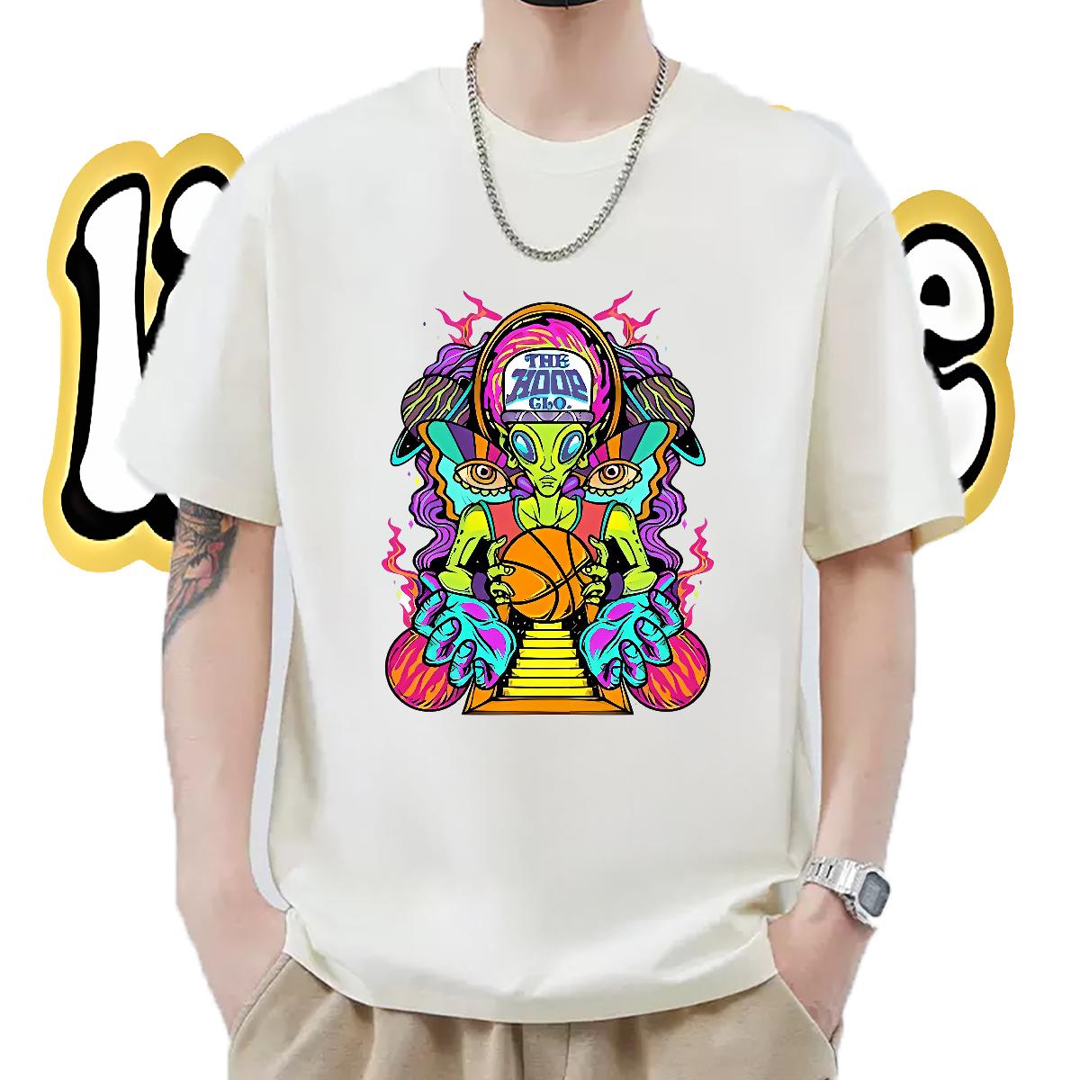 Wholesale Men Tees Cotton Breathable Street Casual T Shirts Men Asian Size Custom Top Tees