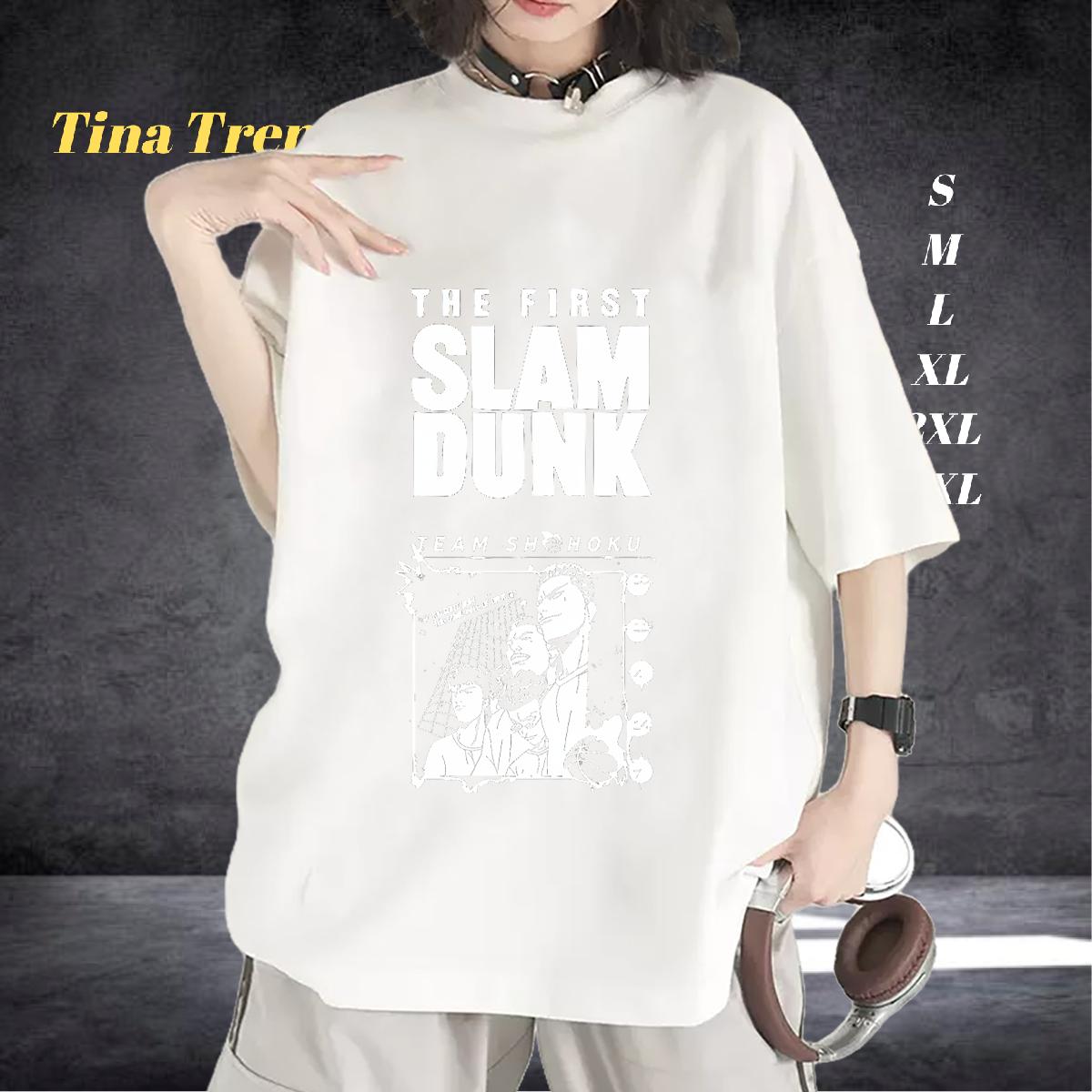 2024 DIY T-Shirts Crew Neck Cotton Breathable Hip Hop Street Woman Tshirt Black White Loose fit Tops