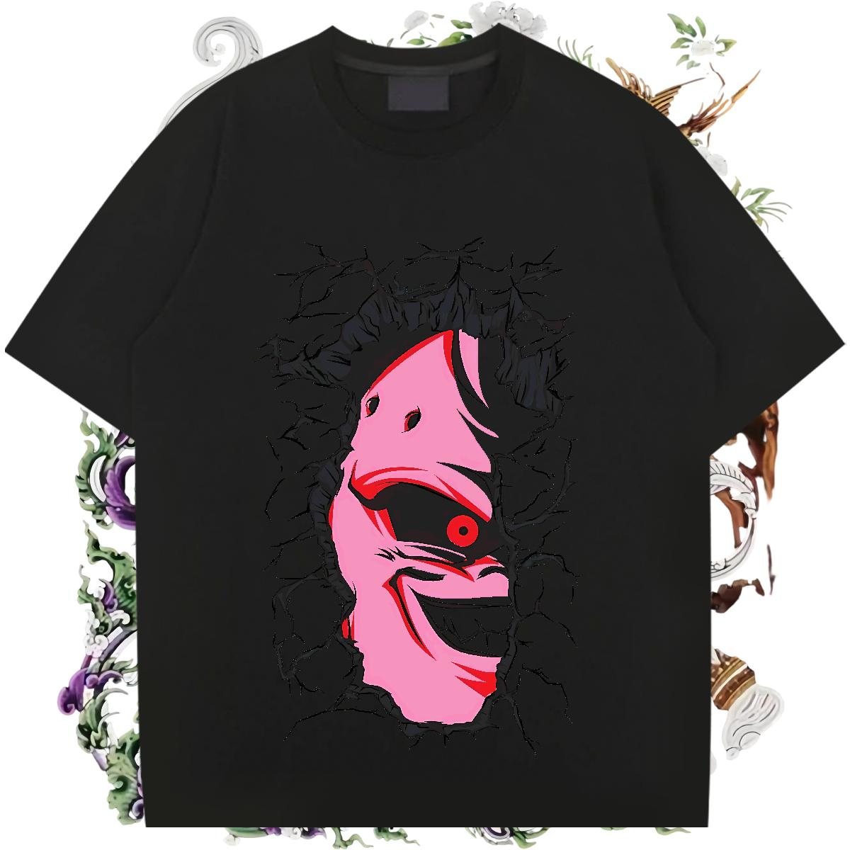 New Men T Shirts Plus Size Cartoon Hip Hop Street Men Clothes T-Shirt Short sleeve Cotton Soft Designer