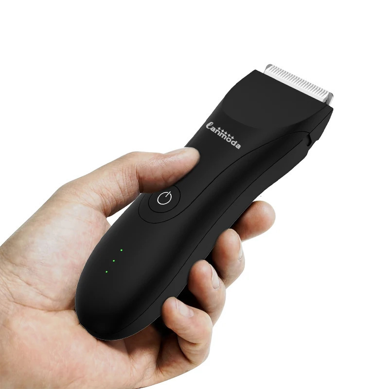 Groin Hair Trimmer for Men Pubic Body Electric Below The Belt Bikini Trimmer Hair Remover Waterproof Manscaper Male Balls Shaver 240705