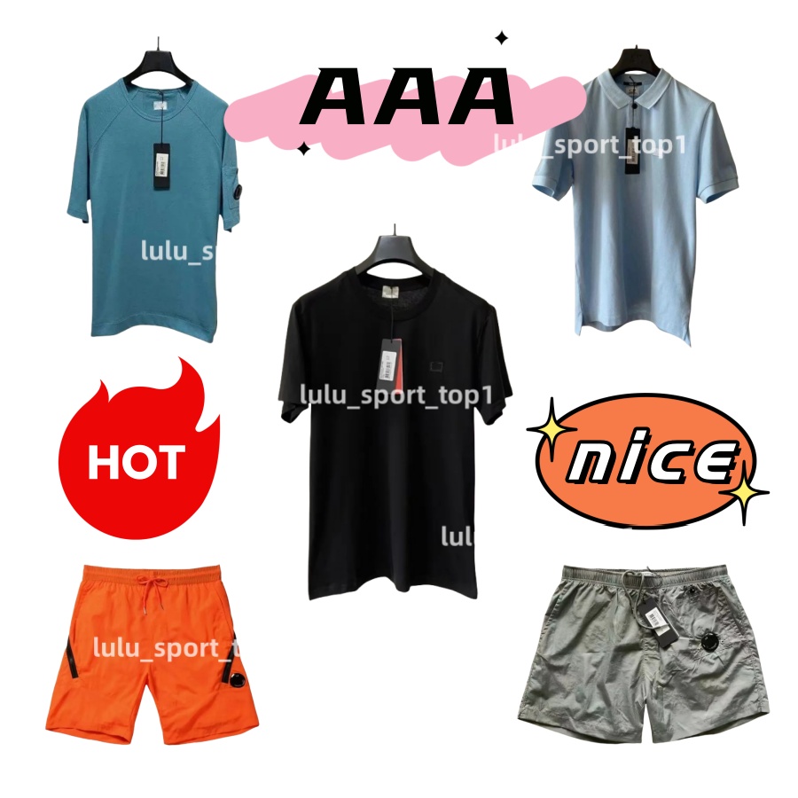 2024 AAA CP T Shirts new Cp Compagni Shirt Cp Companie Shirt Haikyuu Cp Companys Mens Designer T Shirt Polo Tshirt Designer shirt Men Women Outfit Tees Summer 24ss