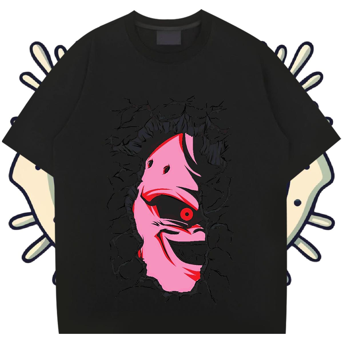 2024 New Men T Shirts Customized Print Street Mens Tshirts Short Sleeve Cotton O-Neck Unisex