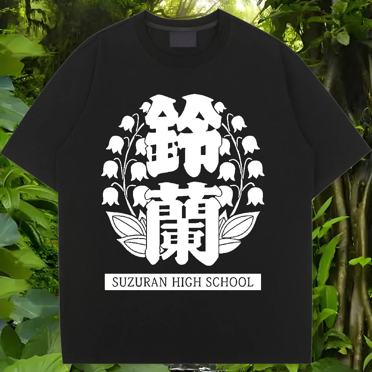 Comfortable T Shirt For Woman O-Neck Short Sleeve Cotton Polos Street Casual Casual New Women Tees Anime Print