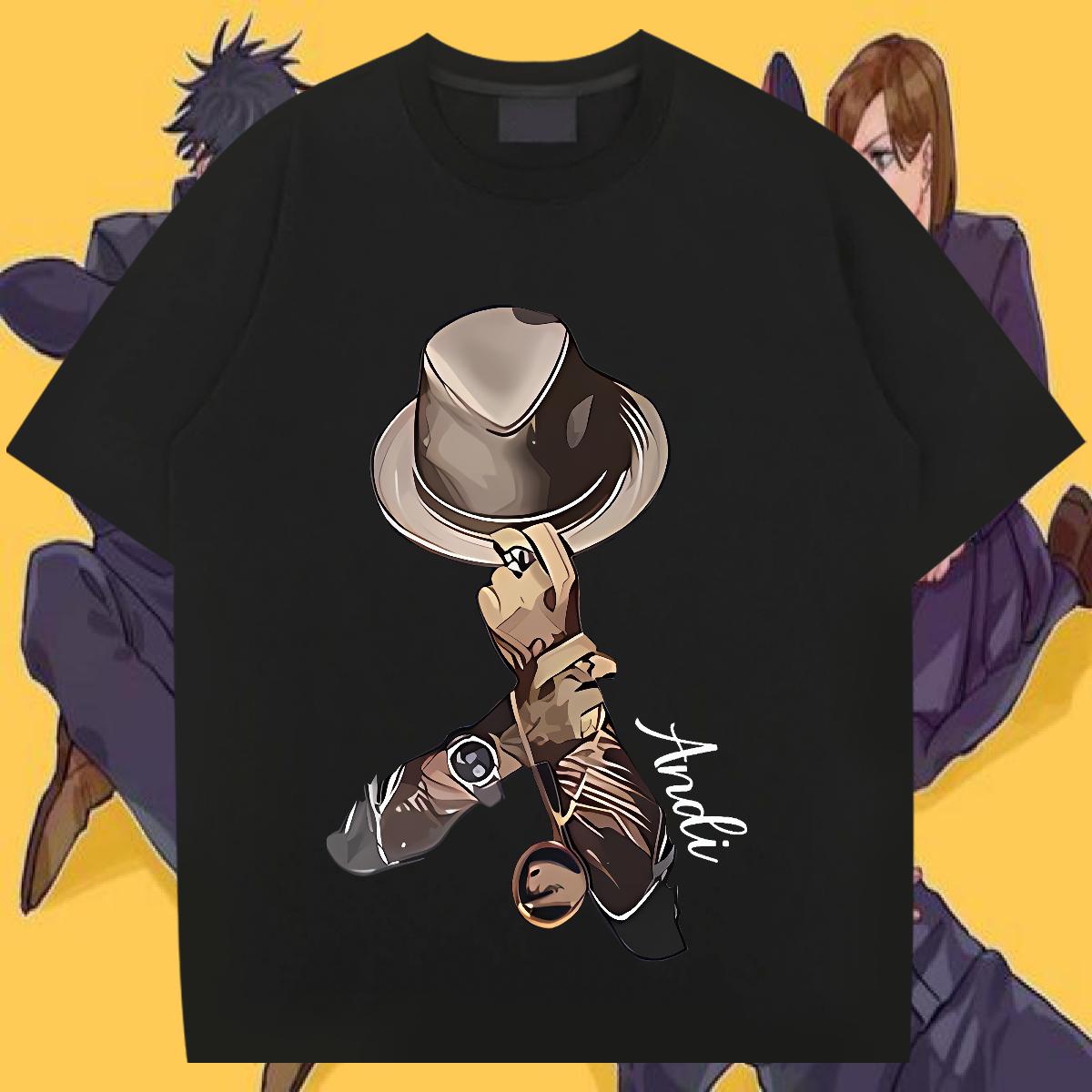 Cool T-Shirts Casual Beach 180g Cotton Tshirt for Man Woman Casual New Anime Print Top Tees