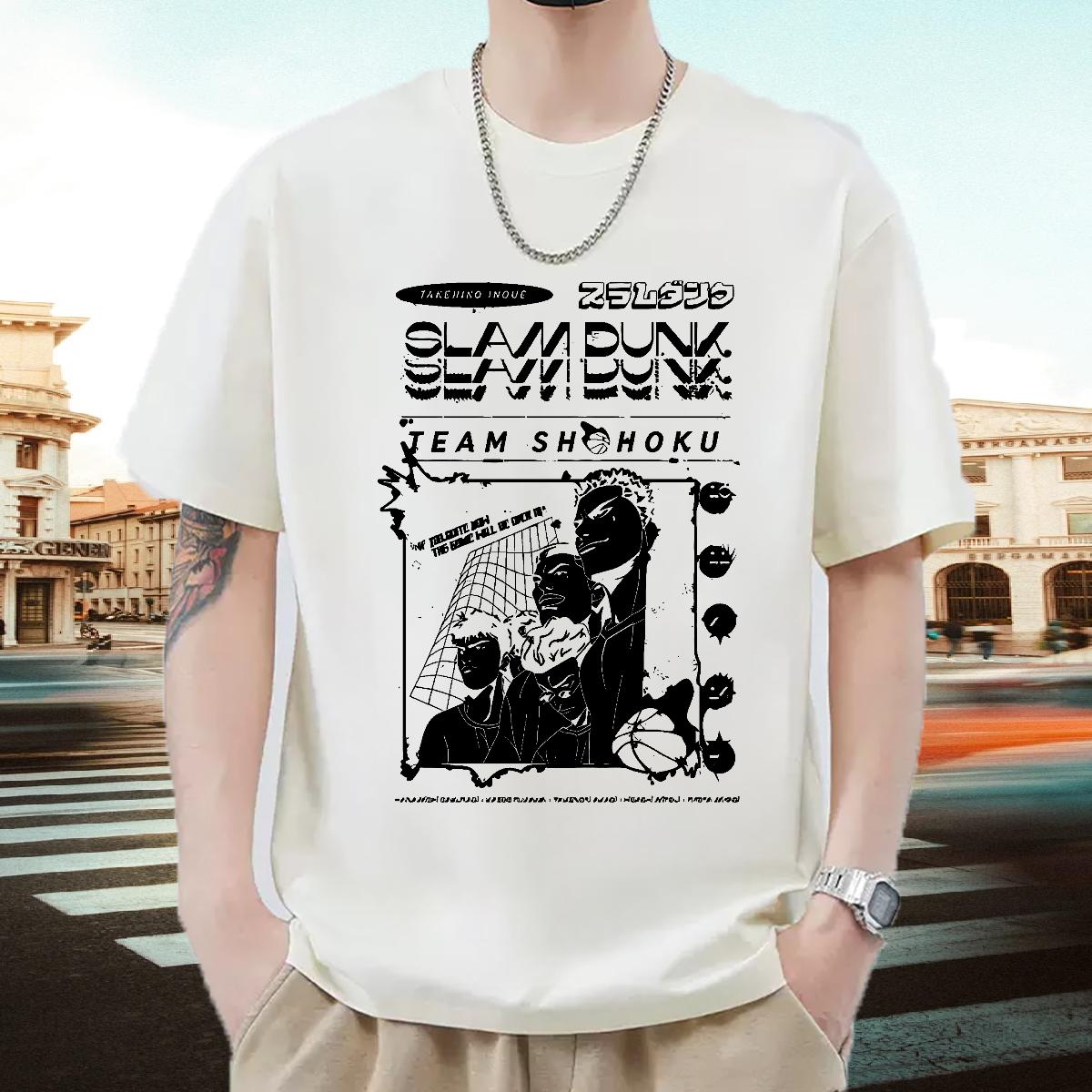 Designer T Shirts Men DIY Anime Tshirt for Man Woman Street Breathable Crew Neck Cotton Wholesale Clothes