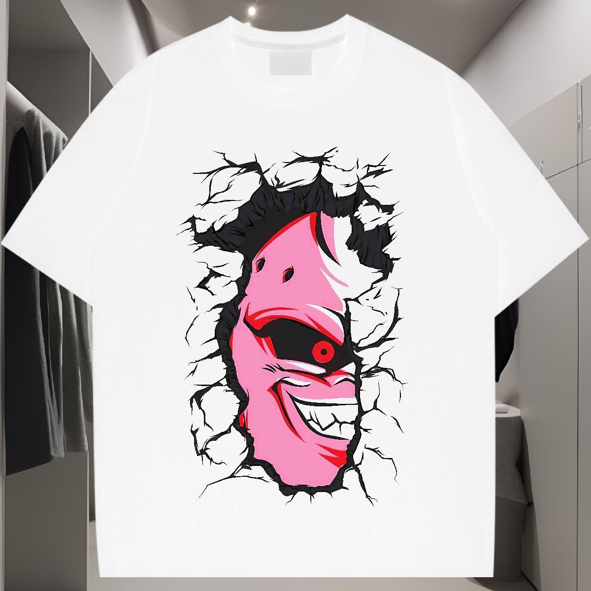 Popular Men Tops Tees Cotton Breathable Short Sleeve Daily Wear T-Shirts for Men Custom Print Plus Size Casual New Tops Shirt