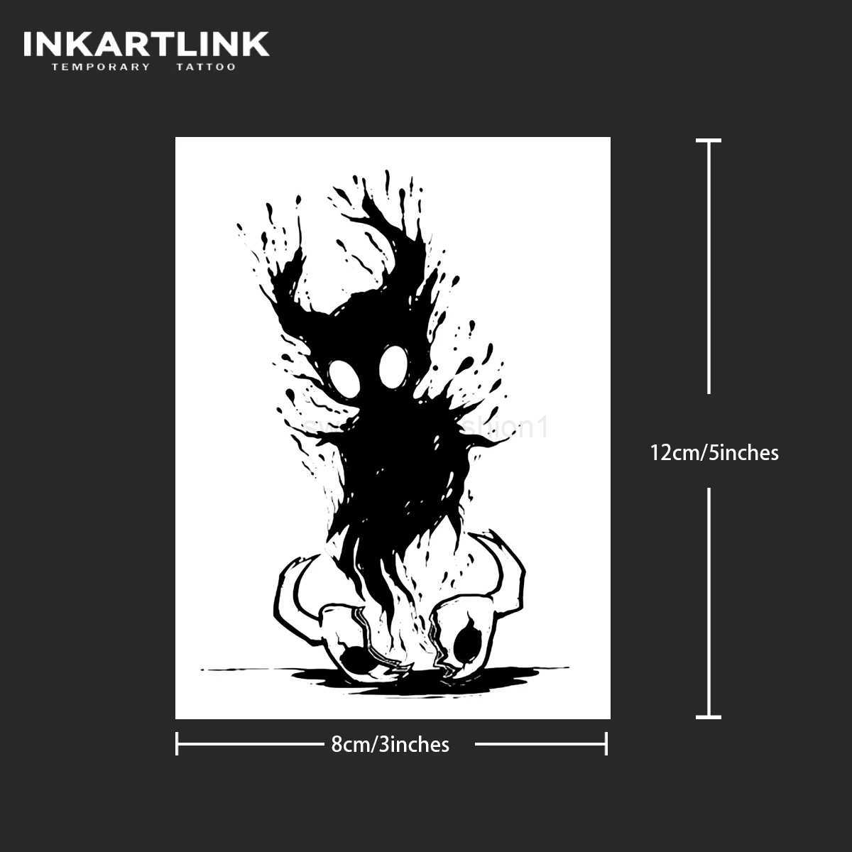 The devil is out of body Temporary TattooLasts To 15 Days New Technology Magic Waterproof Semi Permanent Sticker.B240713