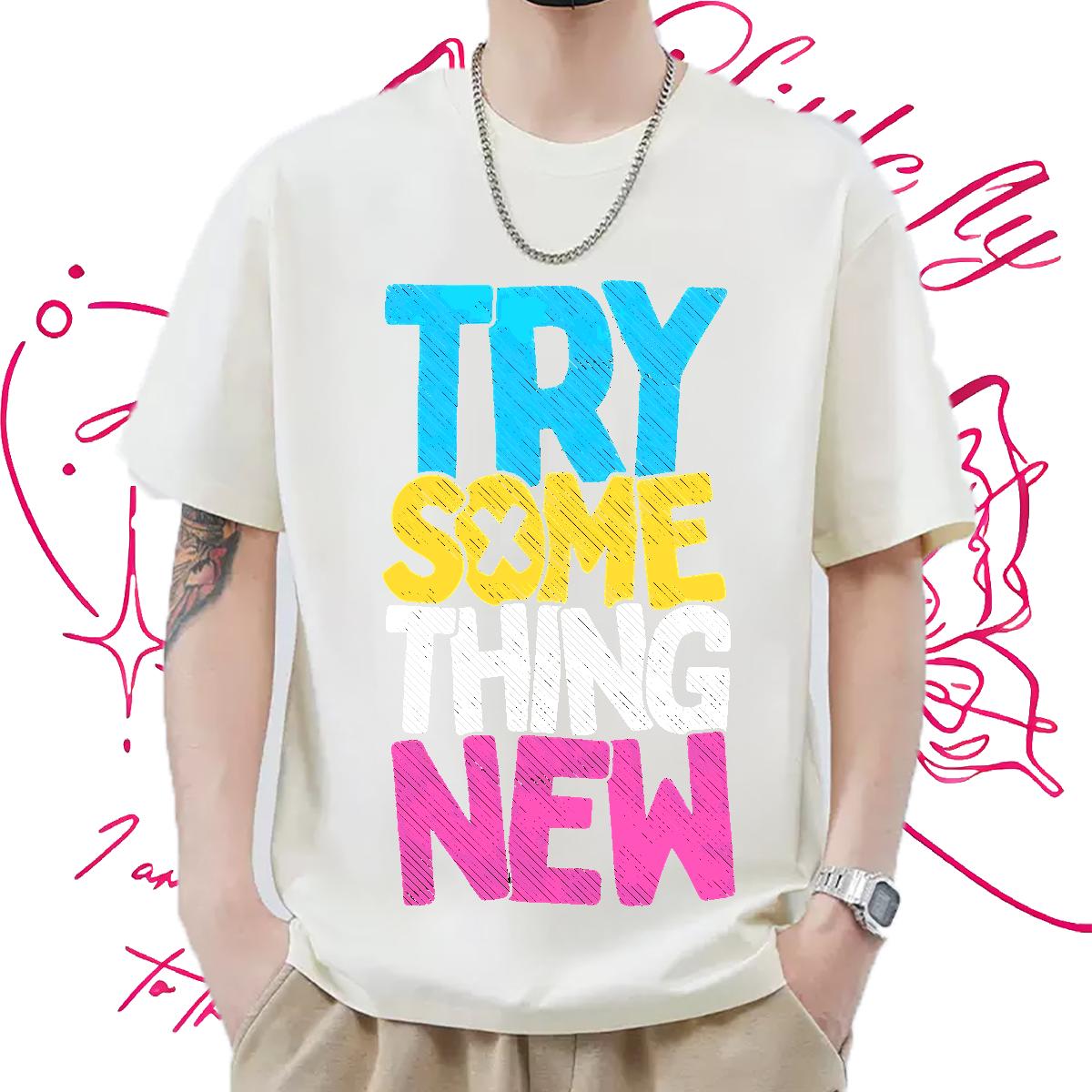 2024 Designer T shirt DIY Logo Anime Printing Street Couples T Shirts 180g Cotton Comfortable