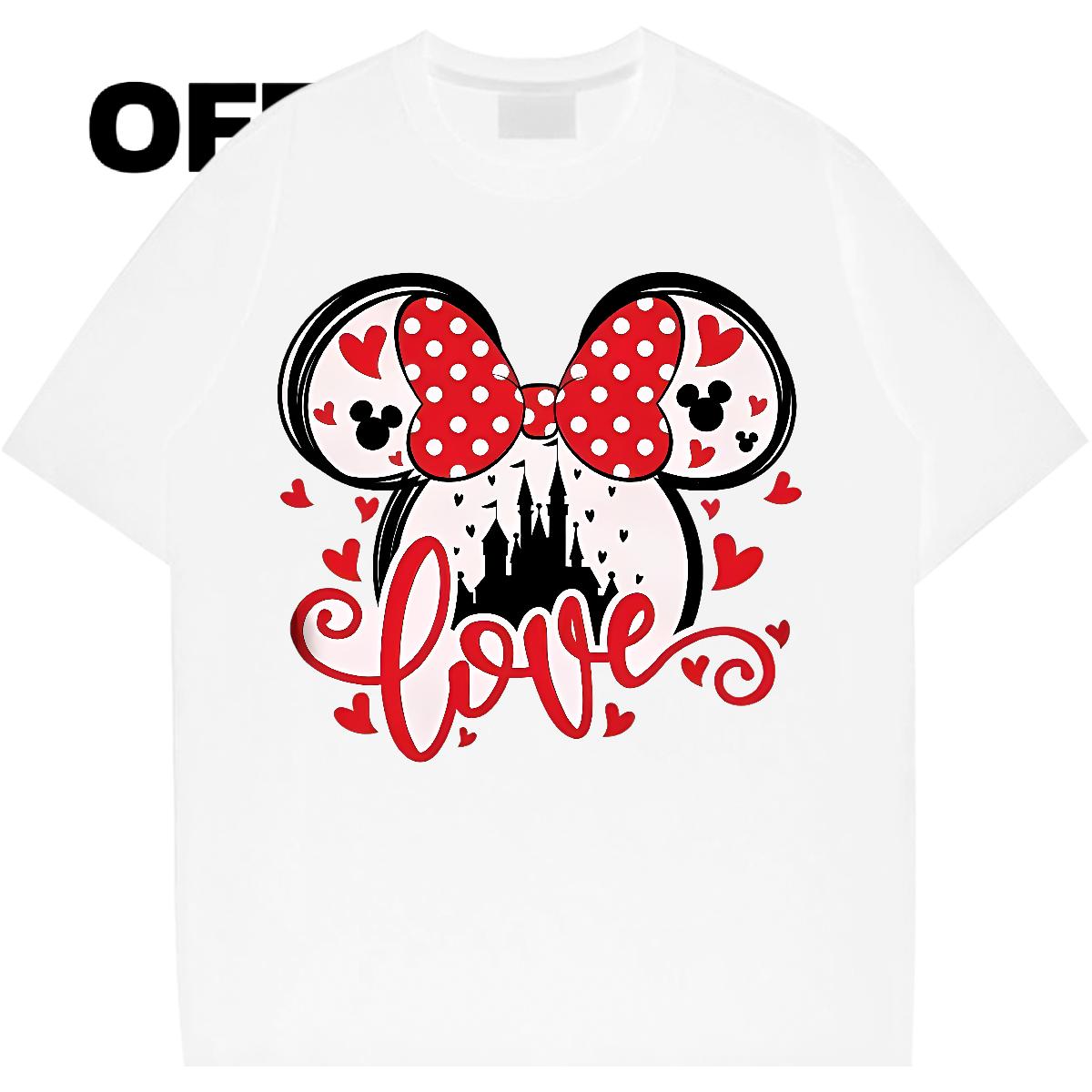 Classic T-Shirts High Street Hip Hop Breathable Short Sleeve Men Tees Classic Casual Cartoon Print Tops