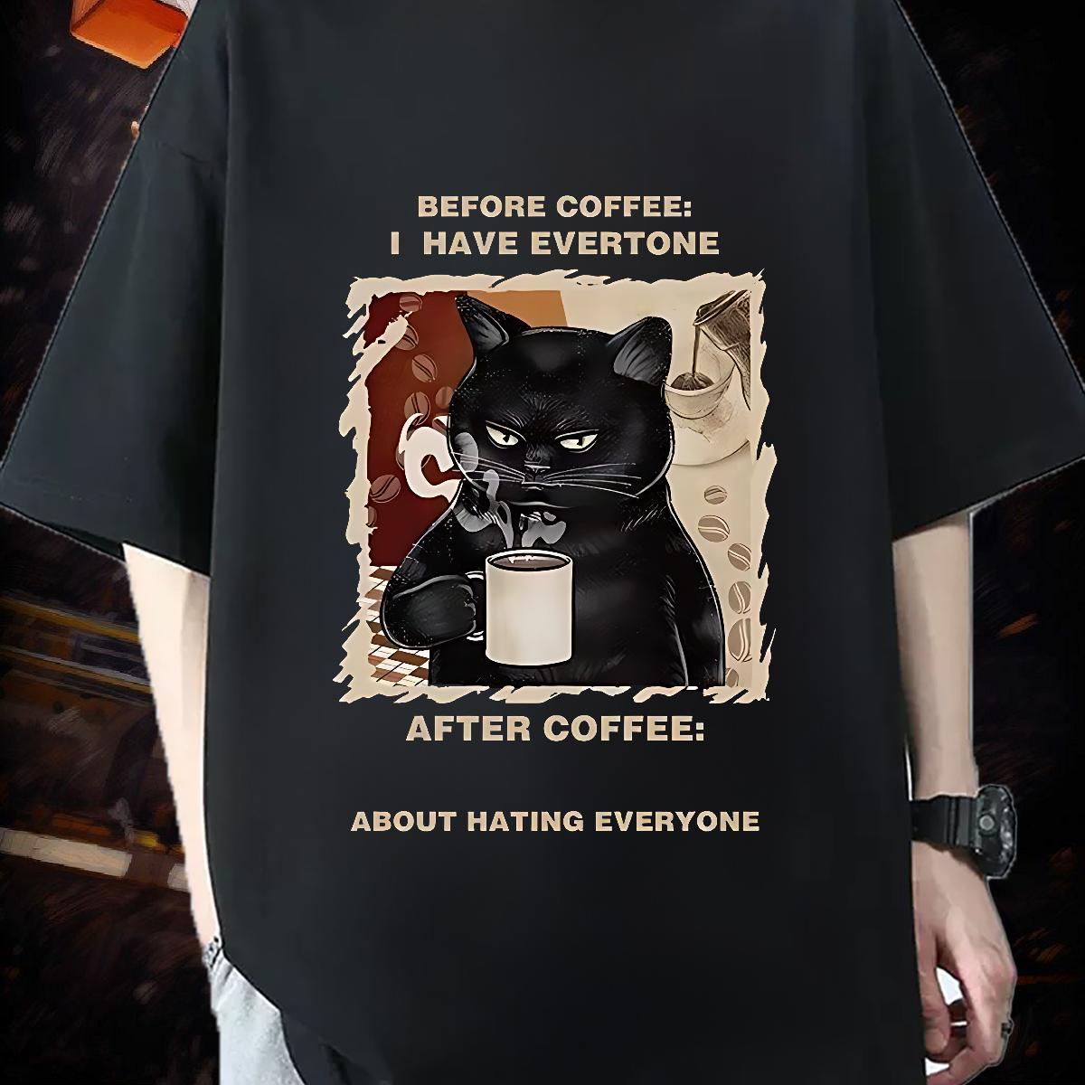 Fashion T-Shirts for Men Custom Print Plus Size Beach Mens Tshirts Short Sleeve Cotton O-Neck Classic