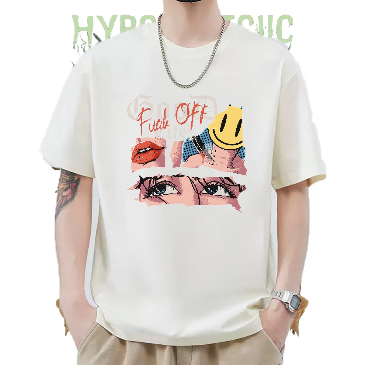 5A Tshirt for Man Woman Cotton O Neck Short Sleeves Anime Printing Street T Shirts Men DIY Anime Casual New Polos