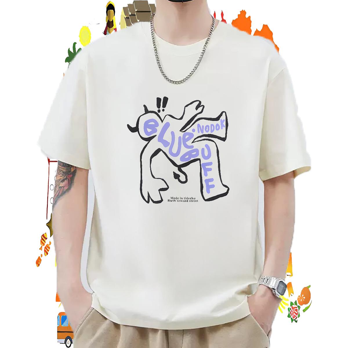 Brand Mens T Shirts Custom Printed Men Tops Tees Summer Casual Cotton Breathable Soft Clothings