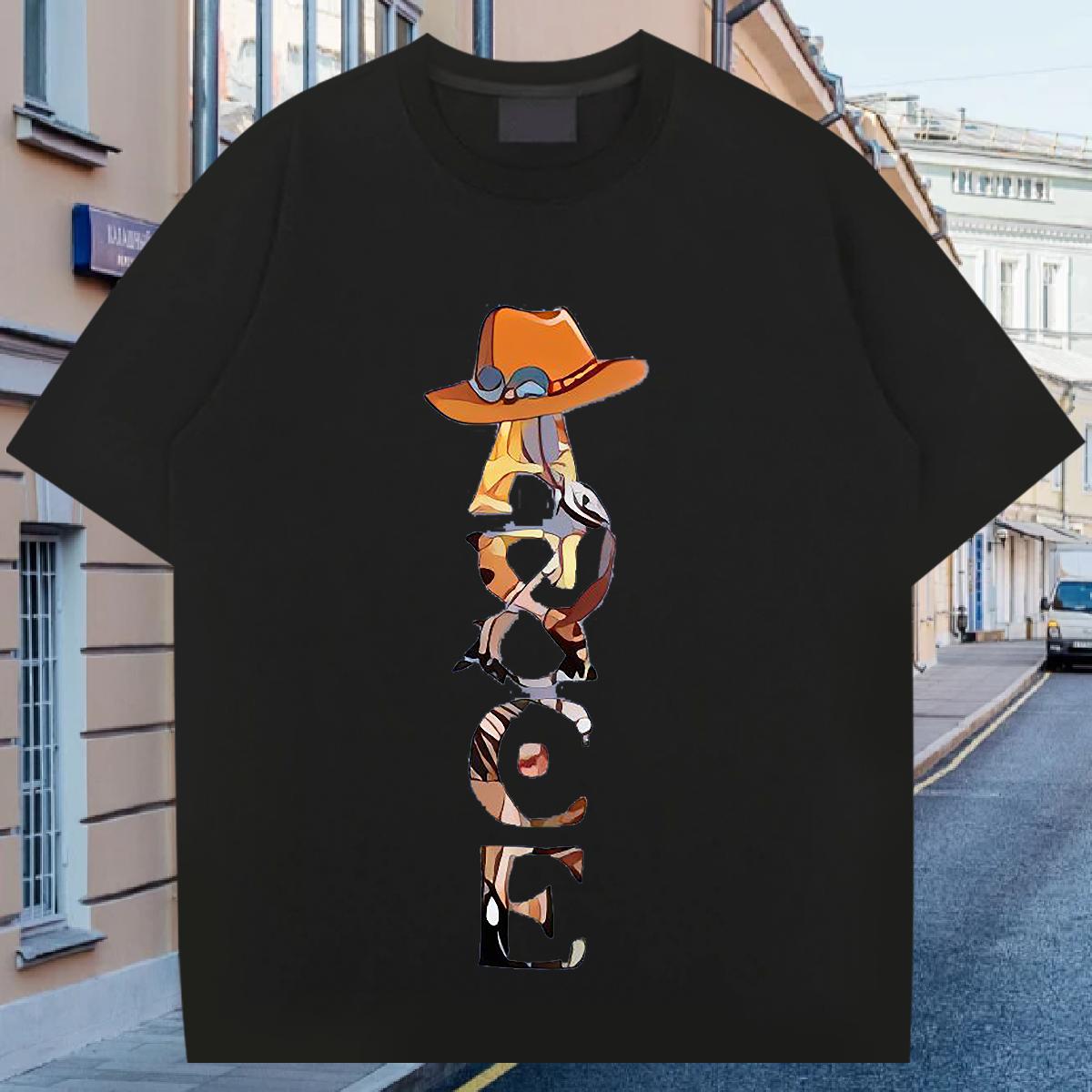 Loose Men Tops Tees 180g Cotton Casual Beach T Shirts Men DIY Printed Wholesale Tops Shirt