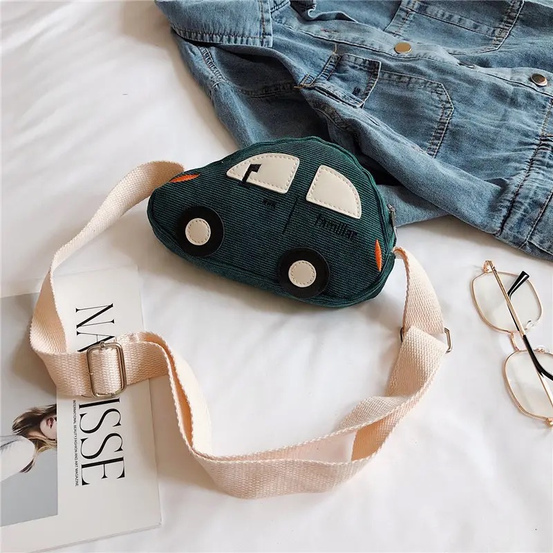 Childrens Crossbody Bag Cartoon Small Bag Cute Car Backpack Fashionable Single Shoulder Bag Boys Girls Accessories Kids Toys DPD24071316