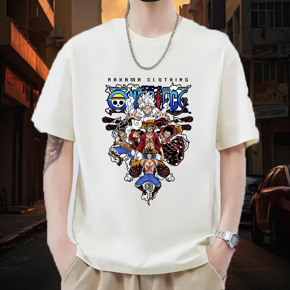 Cool T Shirts Men Beach Short sleeve Cotton Soft Men Tops Tees 2024 Designer Cartoon Print Polos