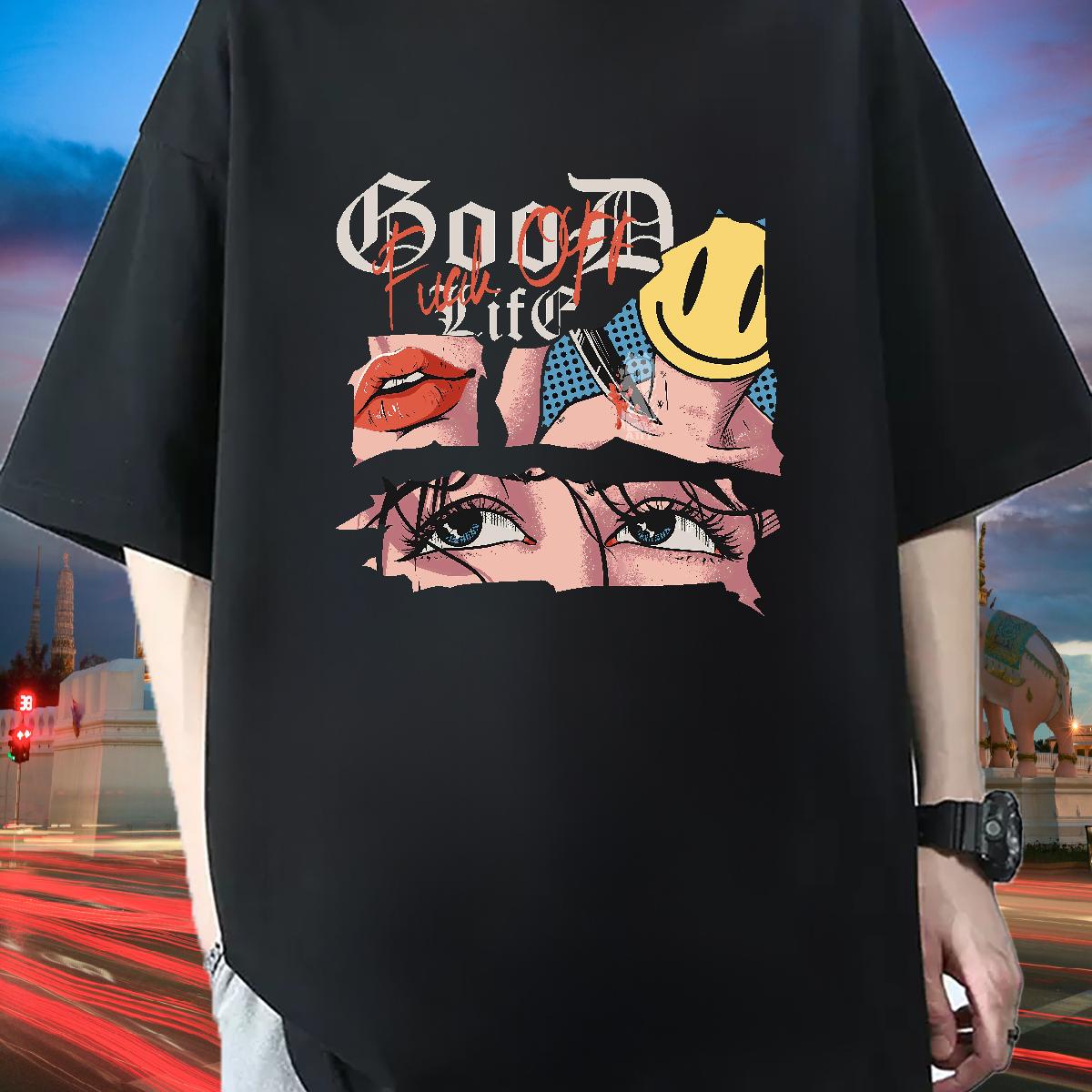 Classic Tshirts Cotton Breathable Soft Casual T-Shirts for Men DIY Anime Fashion Designer Top Tees