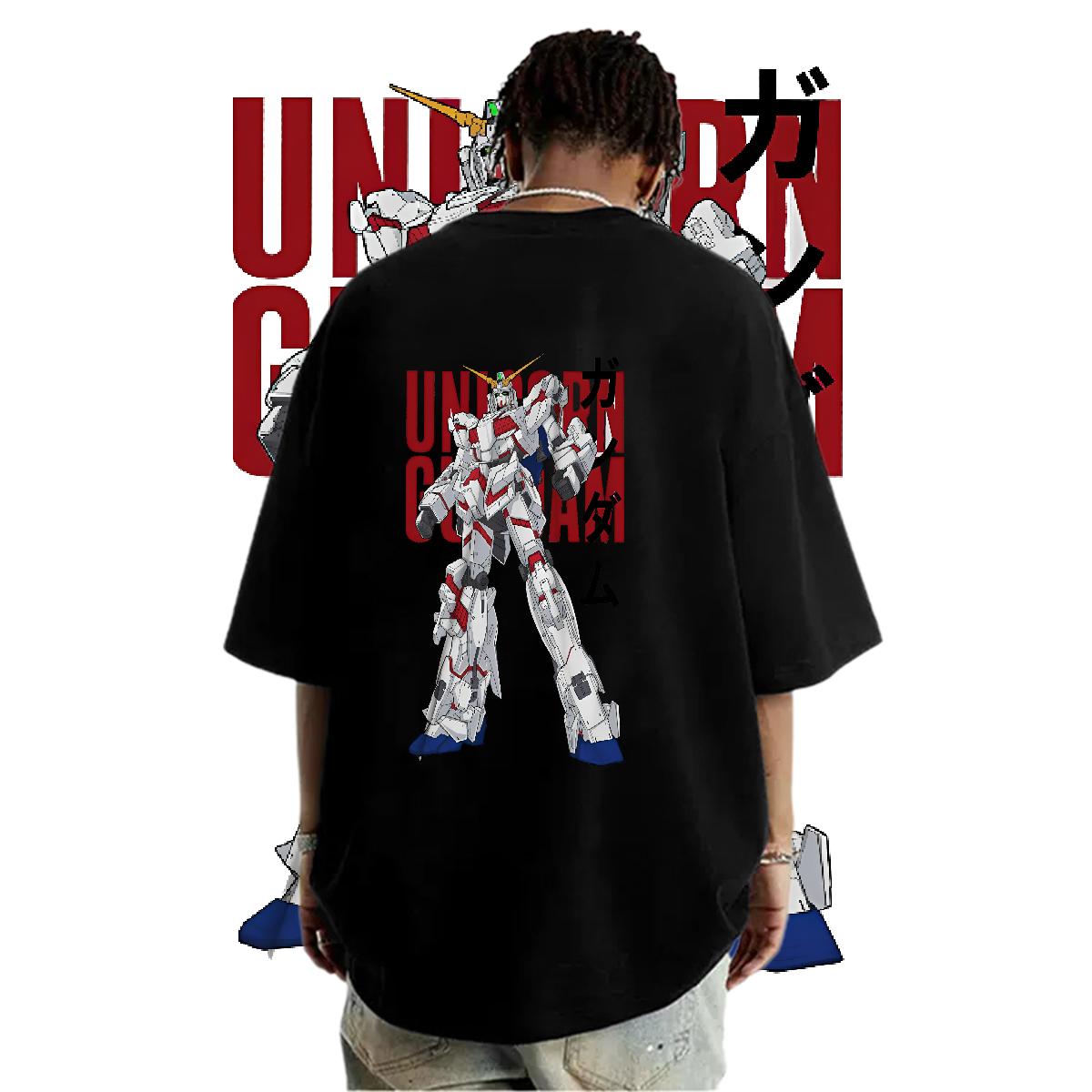 Popular Men Clothes T-Shirt Breathable Short Sleeve Anime Printing Street Mens T Shirts Asian Size Stylist Tops Shirt