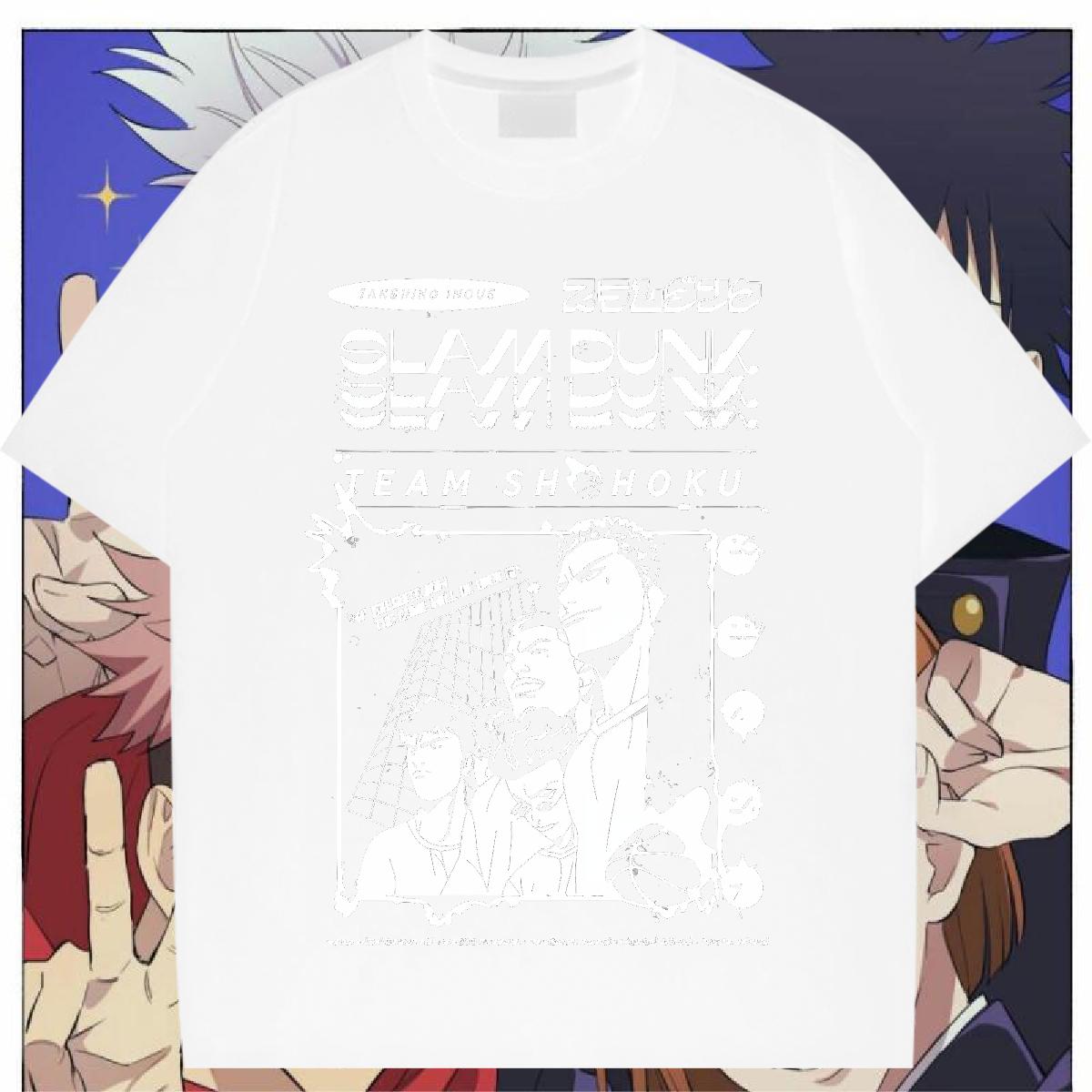 2024 Womens T Shirts Breathable Short Sleeve Sports Street Wear Tshirt for Man Woman Anime Print Popular Tees