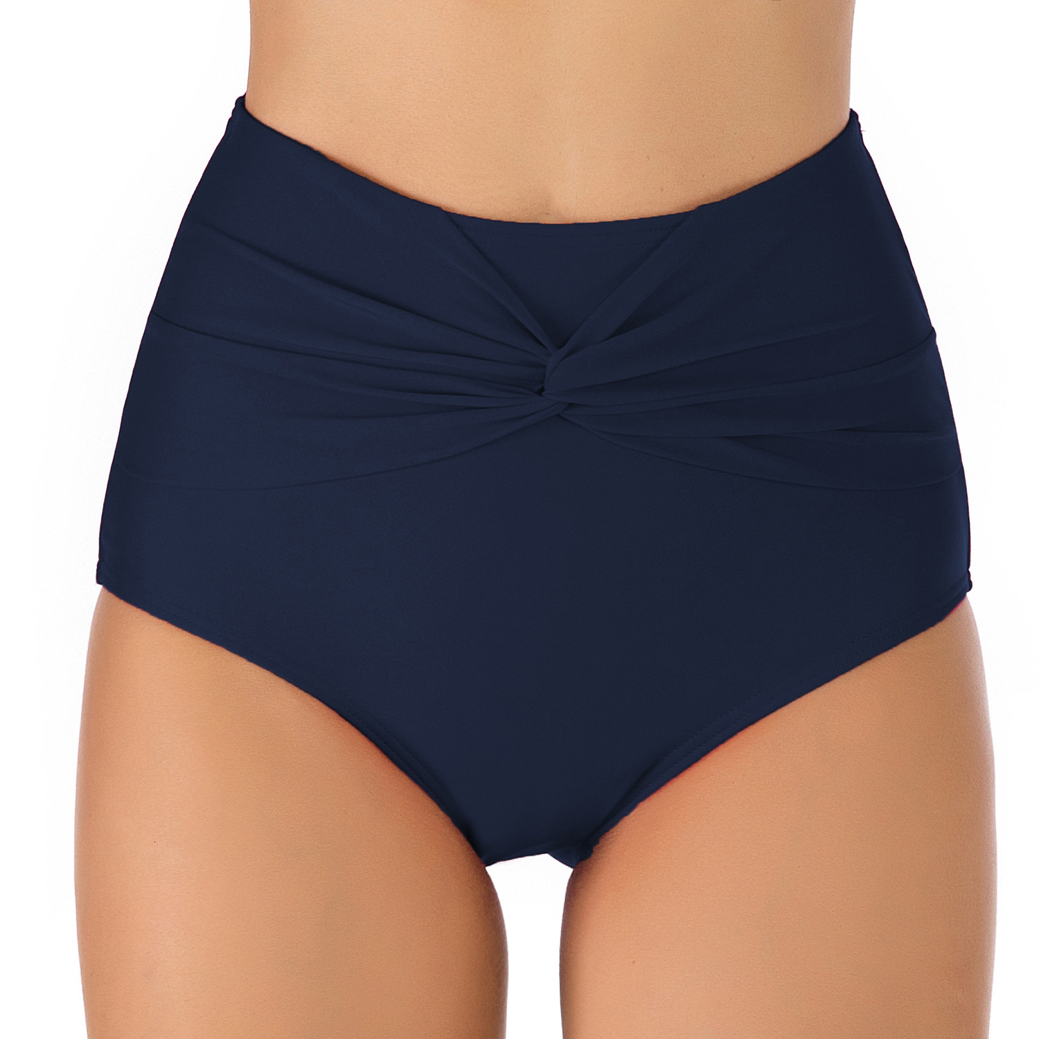 Scrunch New Arrival New Product Gentle Wind French Popular Fashion New Pattern New Triangle Adult Women's Sexy Waist Twist Swimsuit Self-cultivat