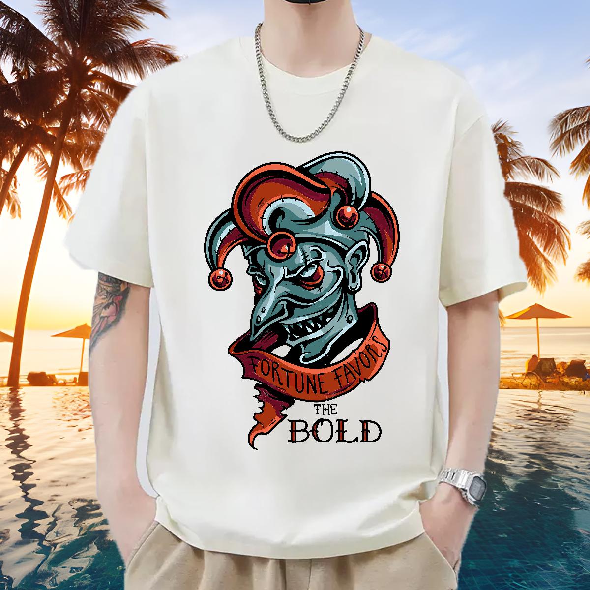 Cool Design Mens Tshirts Breathable Crew Neck Cotton Daily Outfit Man T Shirts Custom Print Plus Size Customized Tops Tees