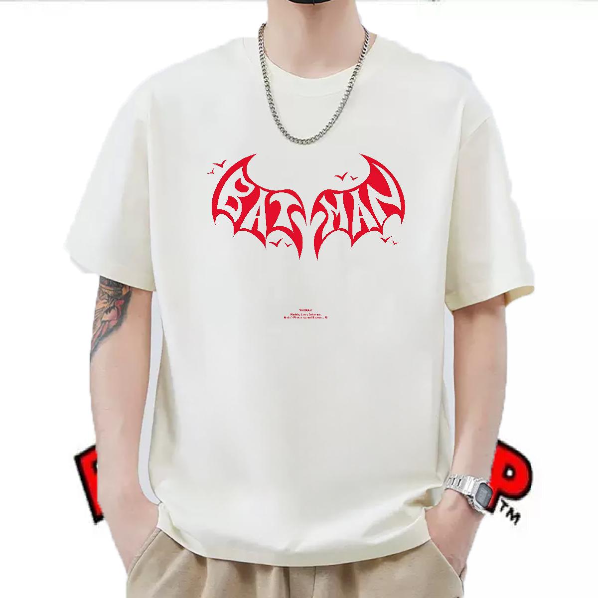 Designer Fashion T-Shirts for Men DIY Printed Couples T Shirts Anime Printing Street Cotton Breathable Cool Tops