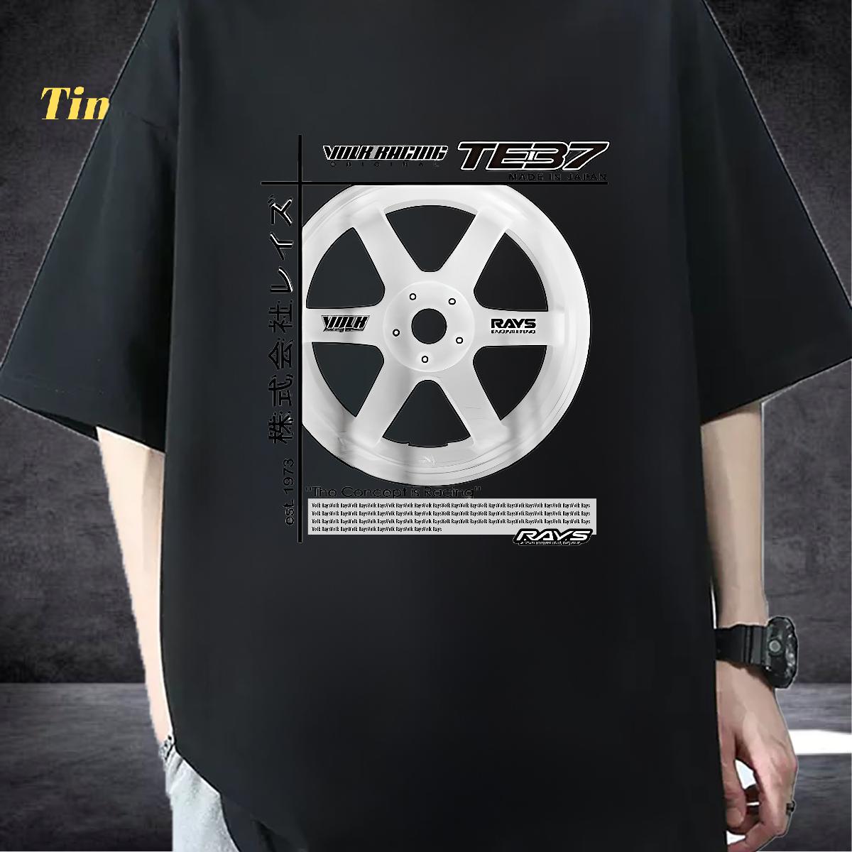 DIY Customized Mens T Shirts Customized Print Home Outdoor Men Tops Tees Cotton Breathable Designer