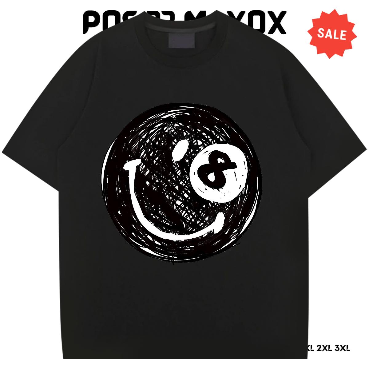 Wholesale Men Tops Tees 180g Cotton Hip Hop Street T-Shirts Black White Brand Tee Shirt