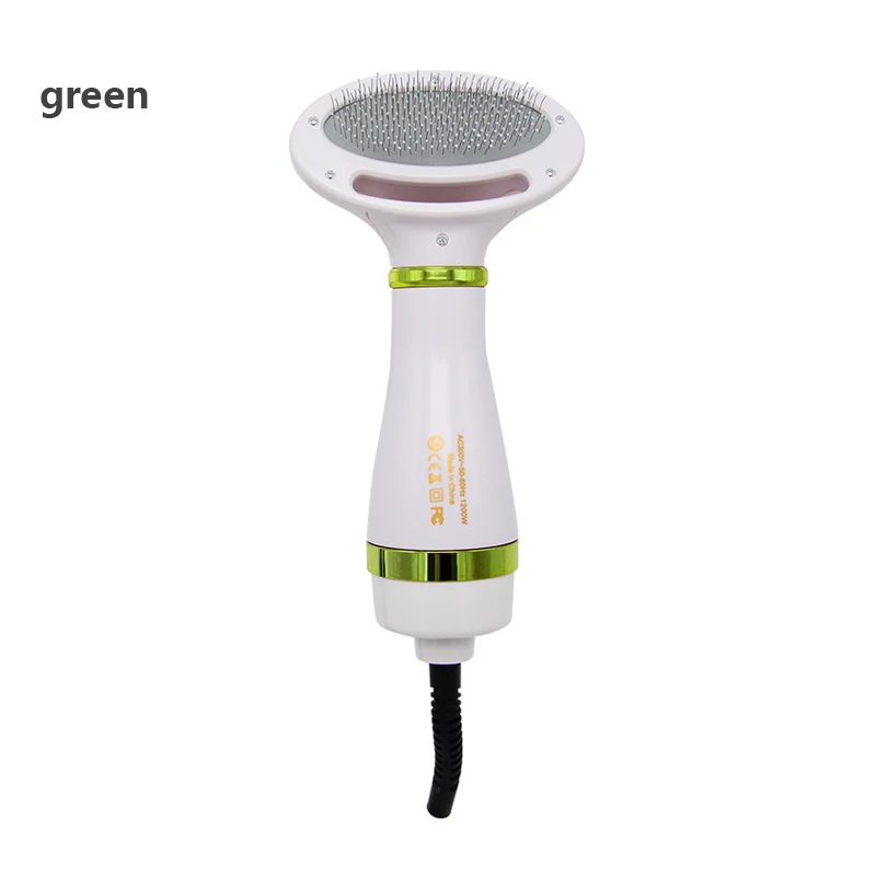 Two-in-one Pet Hot Air Comb Dryer For Blowing And Cleaning Cats And Dogs Pet Hair Dryer Comb Pet Brush Comb