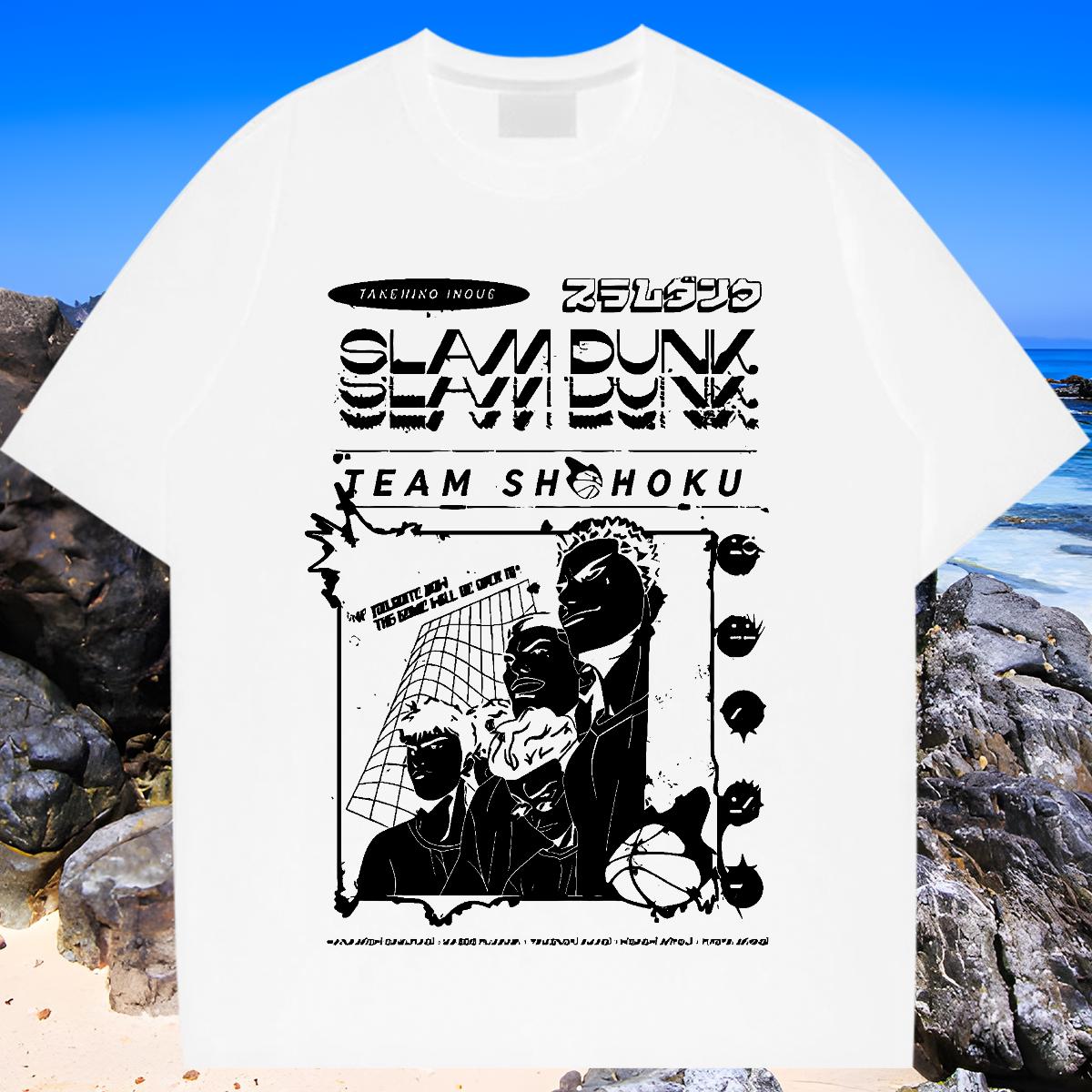 Crew Neck Cotton Breathable Womens T Shirts New Summer Casual Unisex Tshirts DIY Anime Loose fit Polos