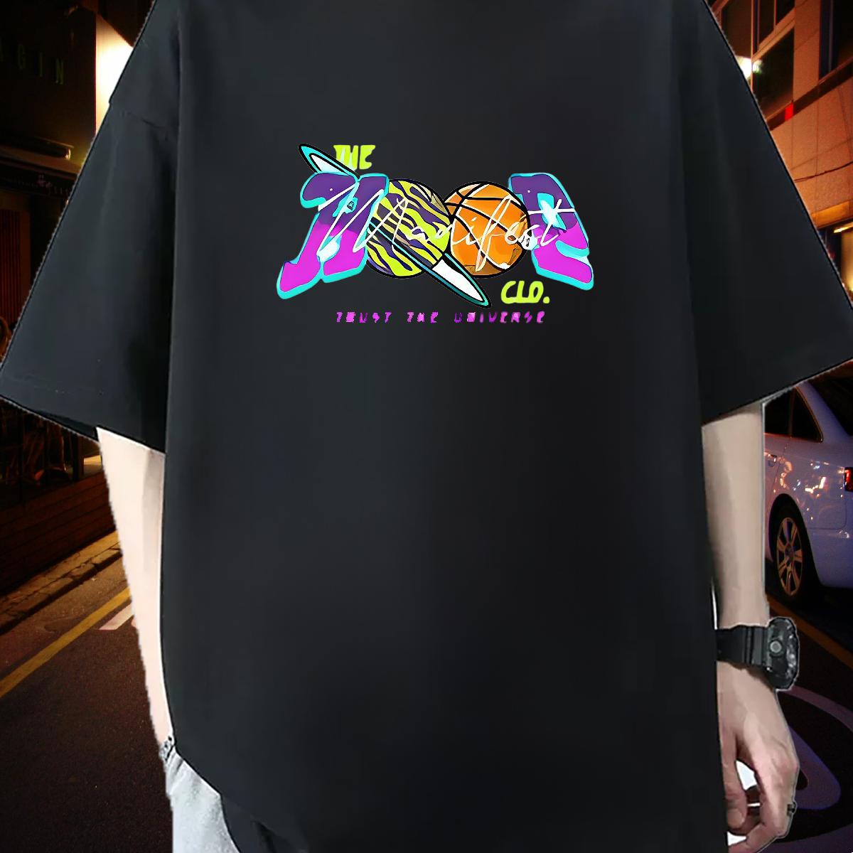 Comfortable Men T Shirts Street wear Hip Hop Crew Neck Cotton Men Tshirts 2024 Designer Floral Print Tees Shirts