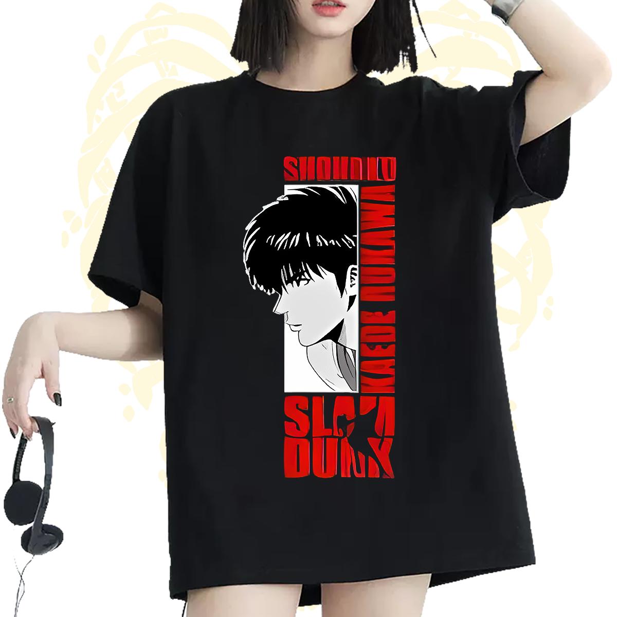 New T Shirts Women Cotton Breathable Soft High Street Hip Hop Unisex Tshirts DIY Anime Designer Top Shirts