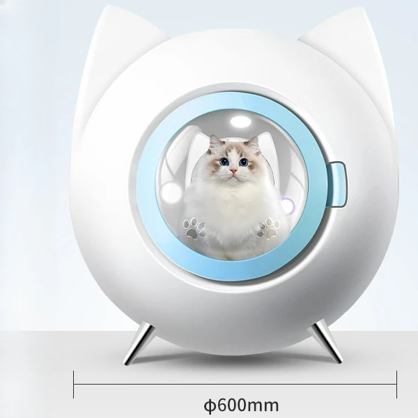 Pet Drying Box & Pet Sleeping Den Dog Hair Dryer Cat Bathing Household Water Blower Multifunctional Household Pet Hair Dryer Box