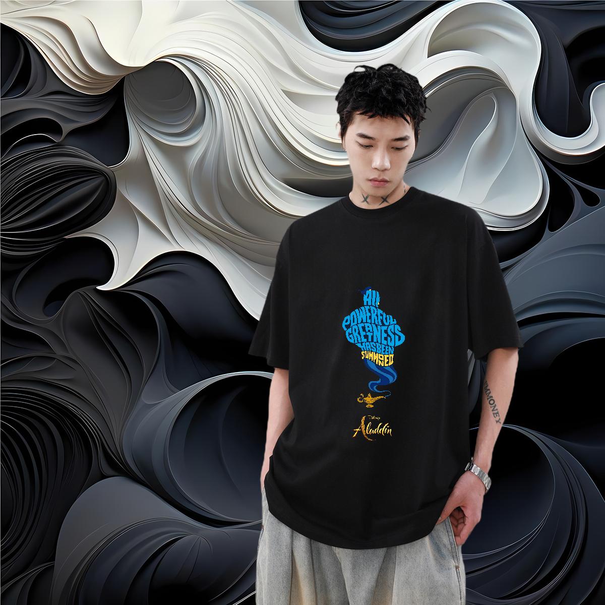 Wholesale Men Tops Tees Crew Neck Cotton Breathable Casual Beach T-Shirts for Men Custom Printed 2024 DIY Clothings